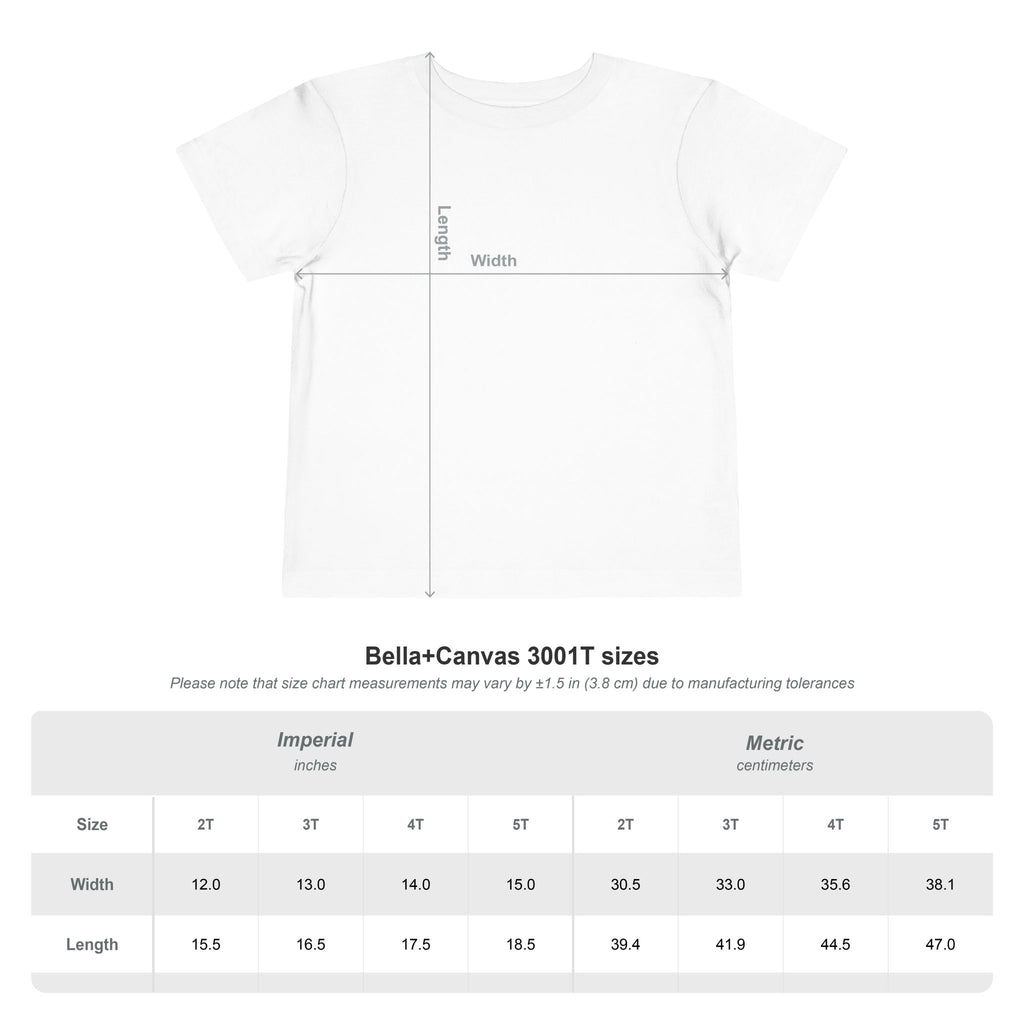 Toddler Short Sleeve Tee | 6.777 Christian Tee