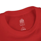 Youth Tee — "Paws and Prayers" Cat Graphic