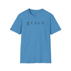 Grace Script T-Shirt — Minimalist Christian Faith Tee