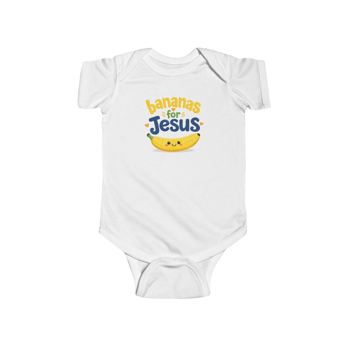 Bananas for Jesus Infant Bodysuit — Cute Religious Baby Onesie