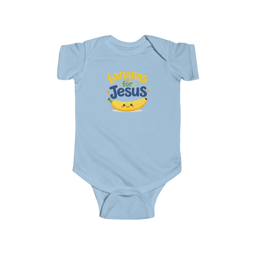 Bananas for Jesus Infant Bodysuit — Cute Religious Baby Onesie