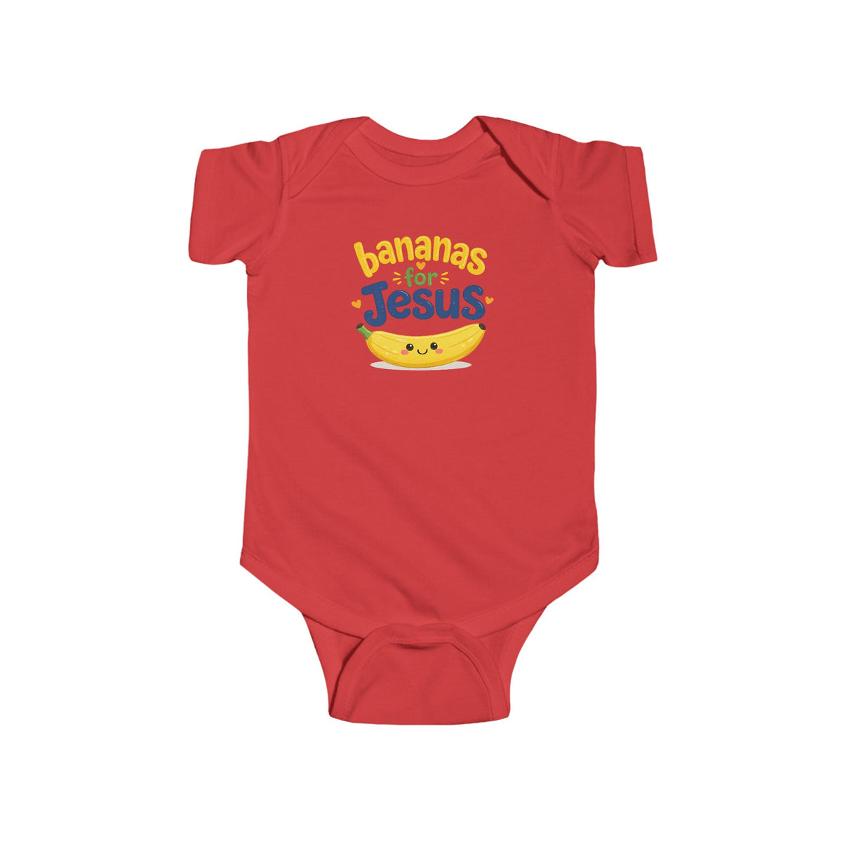 Bananas for Jesus Infant Bodysuit — Cute Religious Baby Onesie