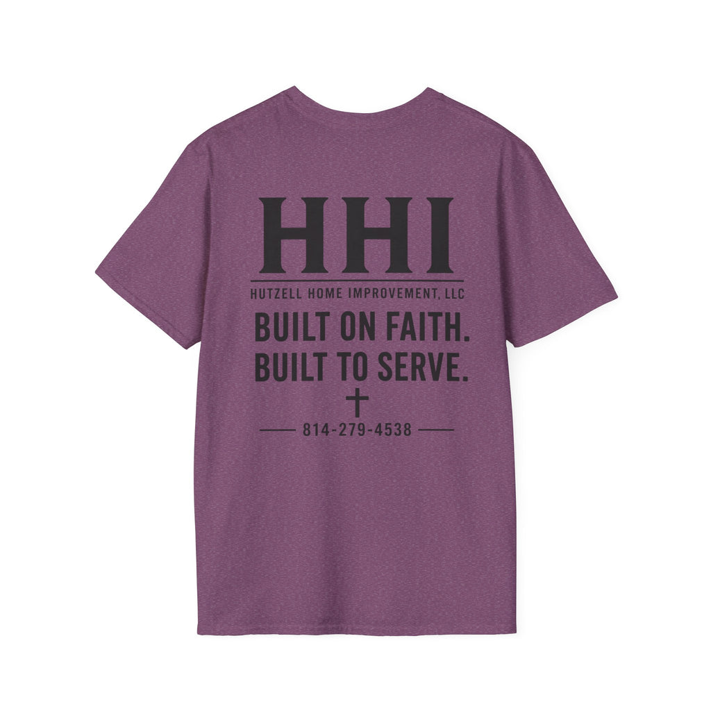 T-Shirt — HHI Built on Faith | Christian Home Improvement Logo Tee