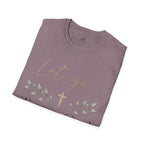 Trust God Christian T-Shirt – "Let Go… Trust God" Inspirational Tee