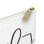 Loved Romans 5:8 Accessory Pouch — Christian Scripture Makeup Bag