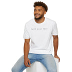 Faith Over Fear T-Shirt — Minimal Christian Inspirational Tee
