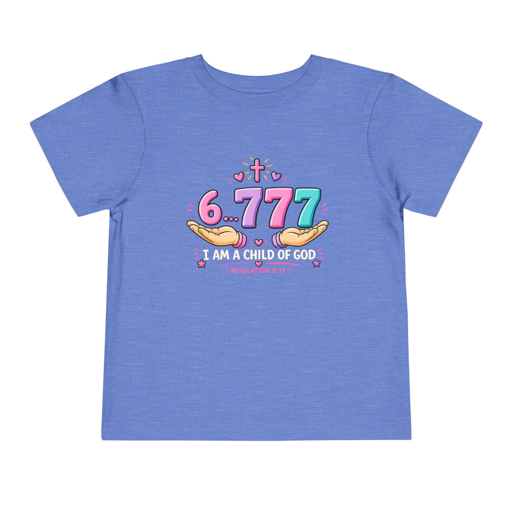 Toddler Short Sleeve Tee | 6.777 Christian Tee