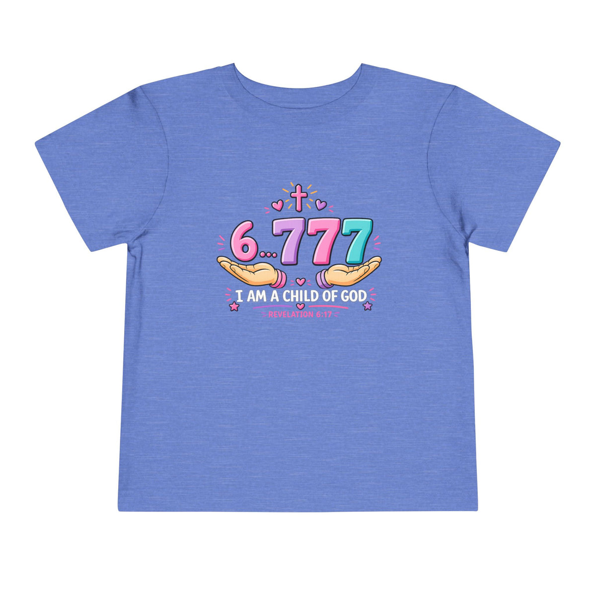 Toddler Short Sleeve Tee | 6.777 Christian Tee
