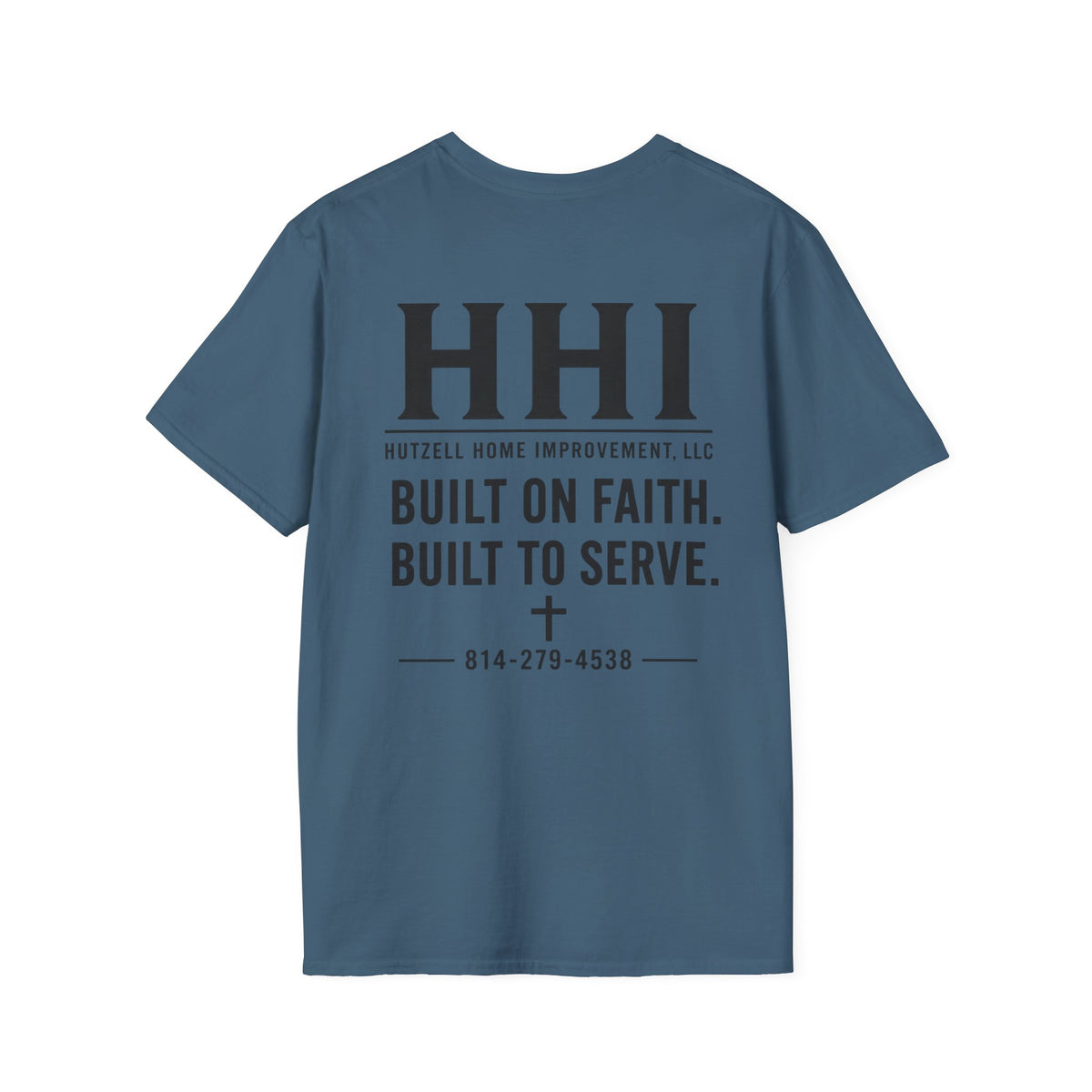 T-Shirt — HHI Built on Faith | Christian Home Improvement Logo Tee