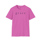 Grace Script T-Shirt — Minimalist Christian Faith Tee