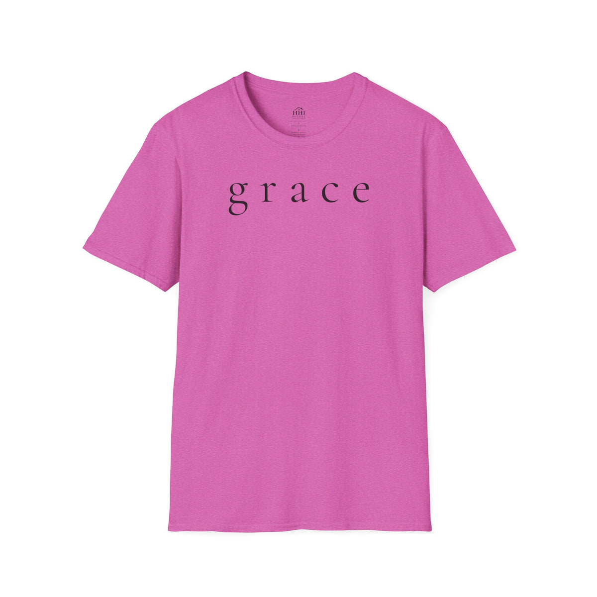Grace Script T-Shirt — Minimalist Christian Faith Tee