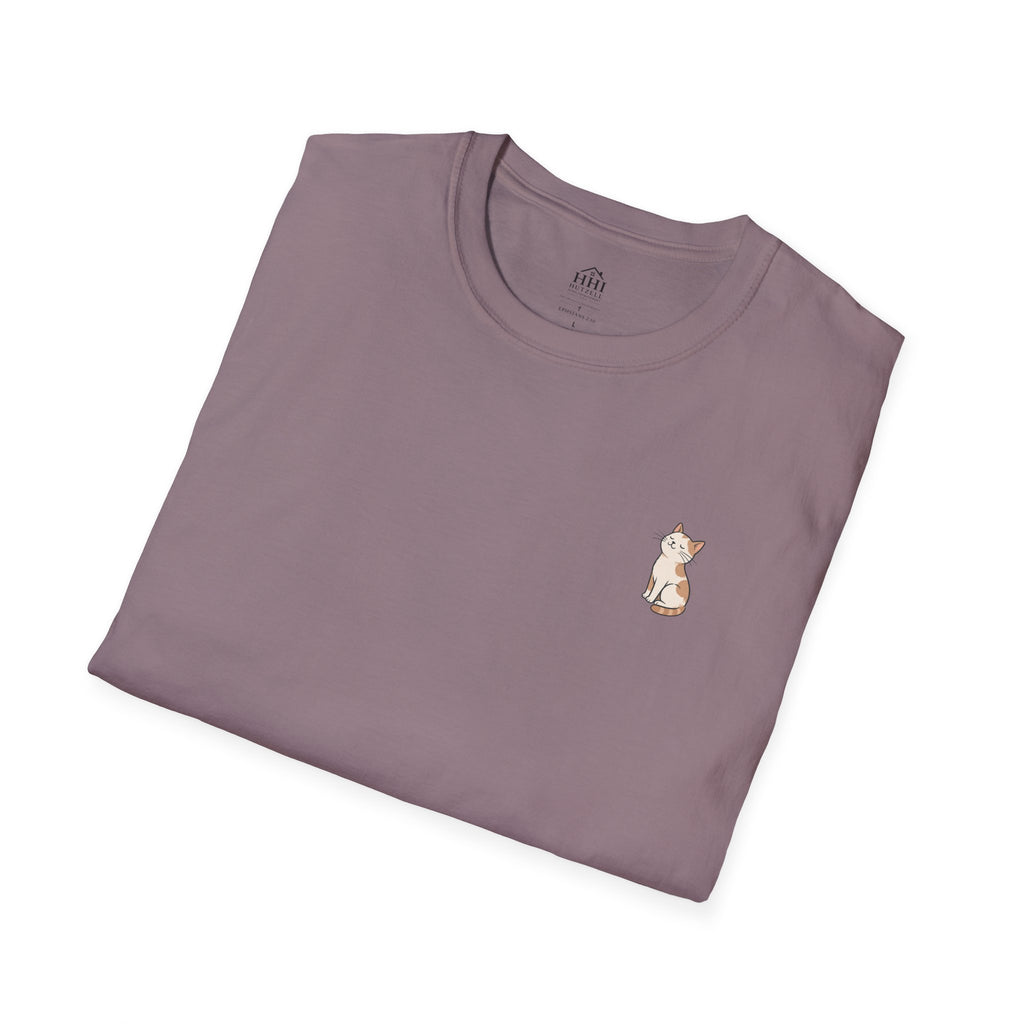 Cat 'Paws and Prayers' T-Shirt — Cute Christian Cat Graphic Tee