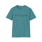 Made For More Christian T-Shirt | Minimalist Faith Graphic Tee