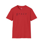 Grace Script T-Shirt — Minimalist Christian Faith Tee
