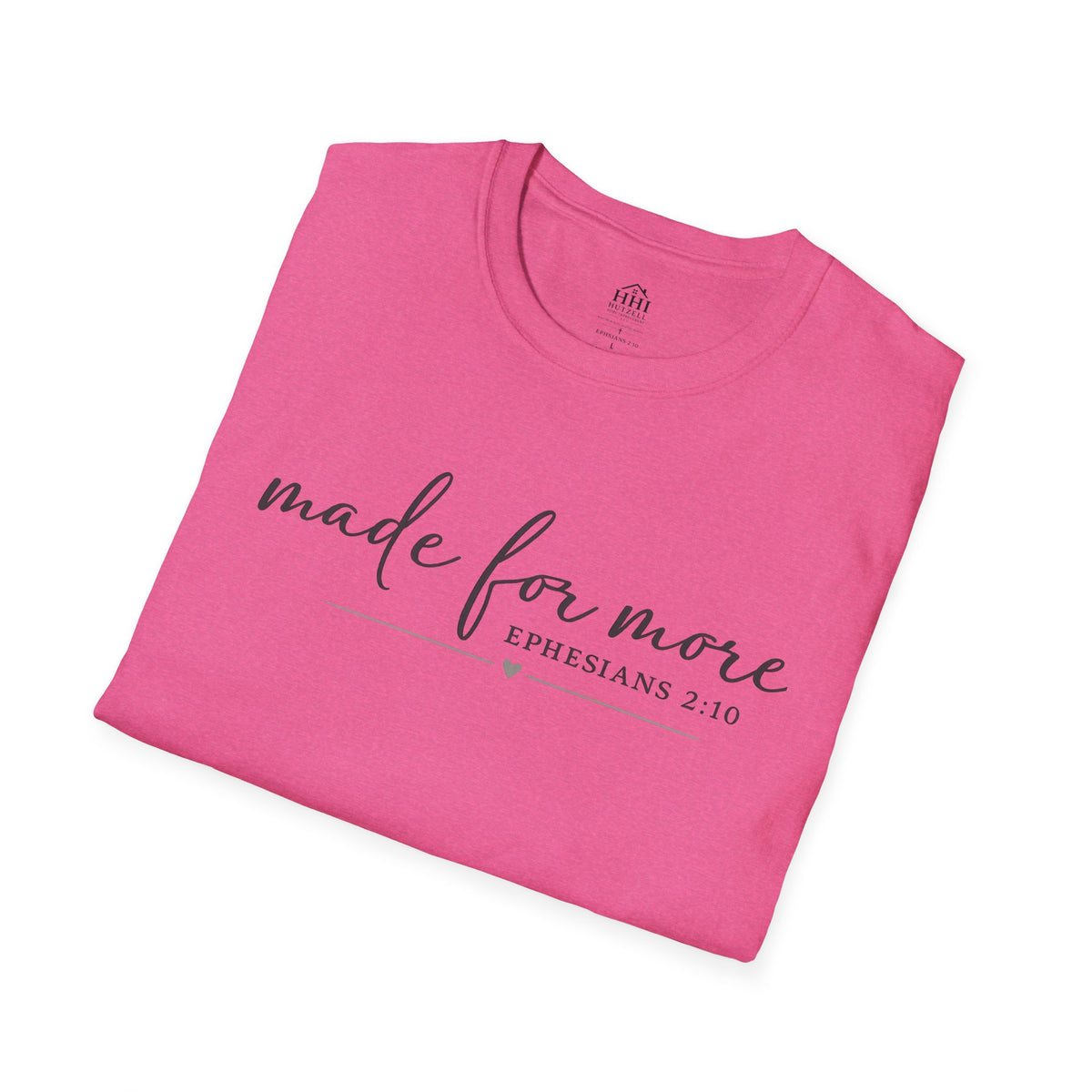 Made For More Christian T-Shirt | Minimalist Faith Graphic Tee