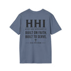T-Shirt — HHI Built on Faith | Christian Home Improvement Logo Tee