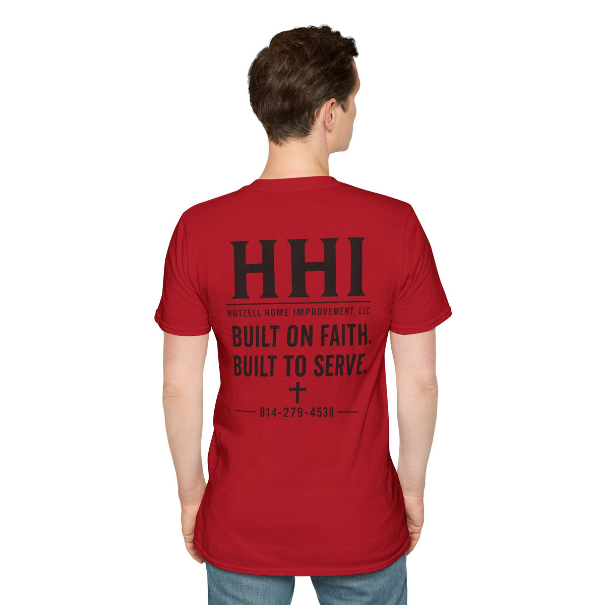 T-Shirt — HHI Built on Faith | Christian Home Improvement Logo Tee