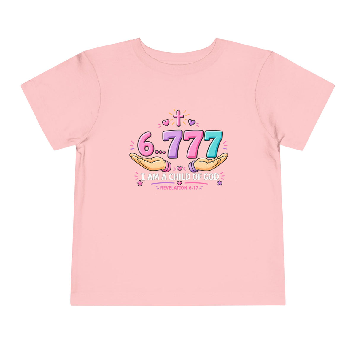 Toddler Short Sleeve Tee | 6.777 Christian Tee