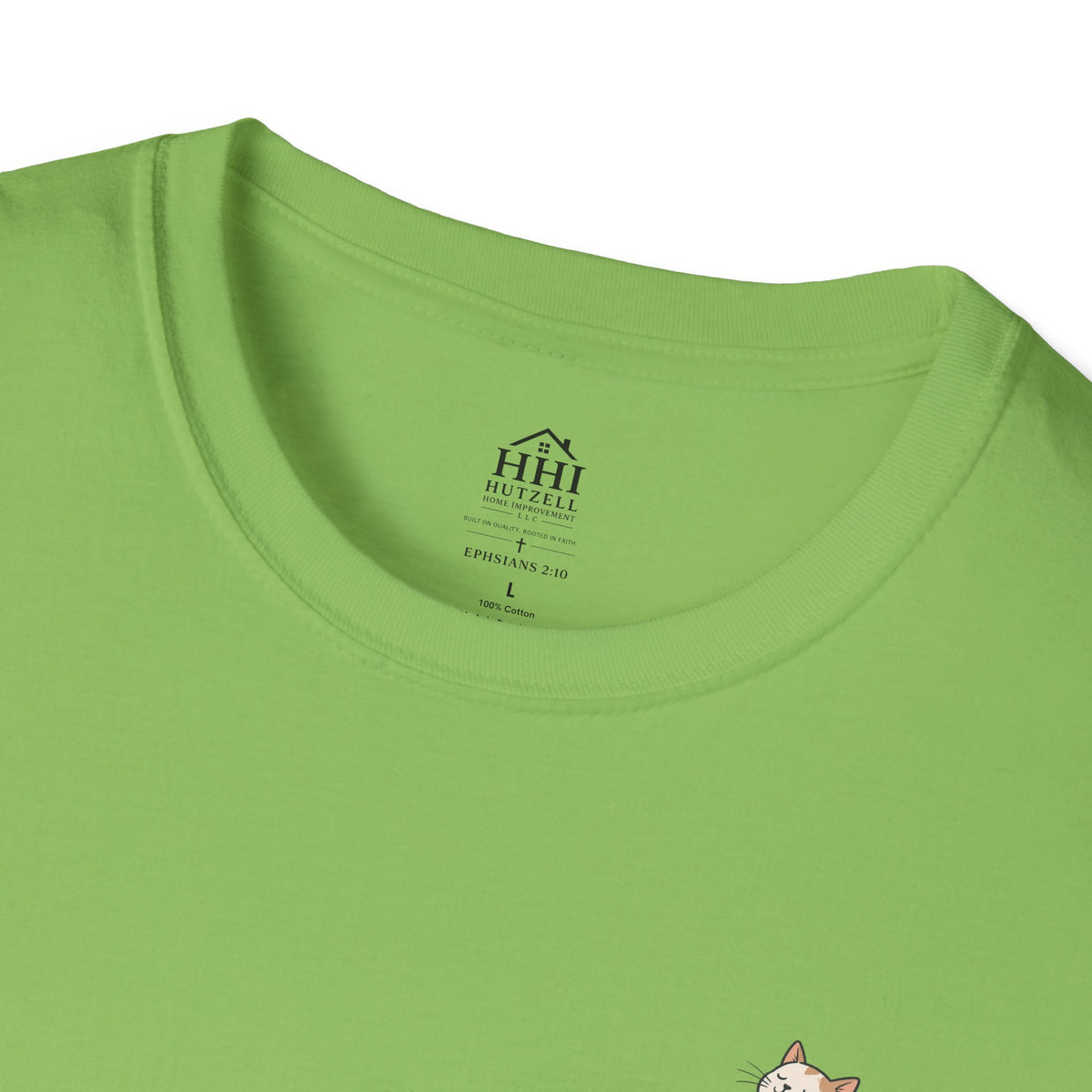 Cat 'Paws and Prayers' T-Shirt — Cute Christian Cat Graphic Tee