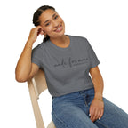 Made For More Christian T-Shirt | Minimalist Faith Graphic Tee