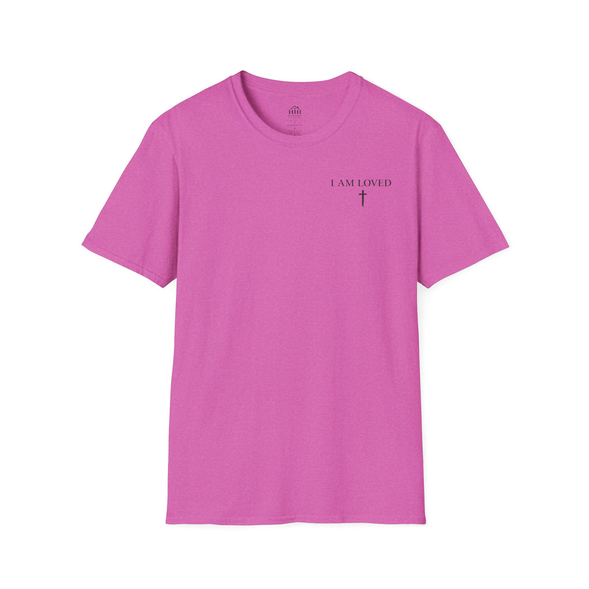 I Am Loved Christian T-Shirt — Inspirational Faith Tee with Cross