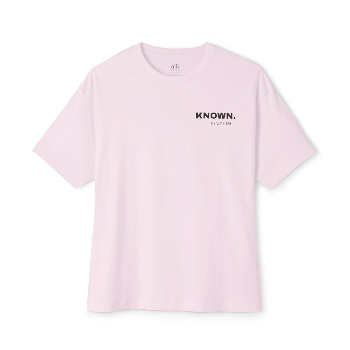 Known. Graphic Tee — Inspirational Message Boxy T-Shirt
