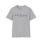 Made For More Christian T-Shirt | Minimalist Faith Graphic Tee