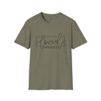 Loved Romans 5:8 Christian T-Shirt | Minimalist Faith Graphic Tee