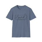 Loved Romans 5:8 Christian T-Shirt | Minimalist Faith Graphic Tee