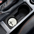 Christian Cross Soapstone Car Coaster – “Protected By His Grace”