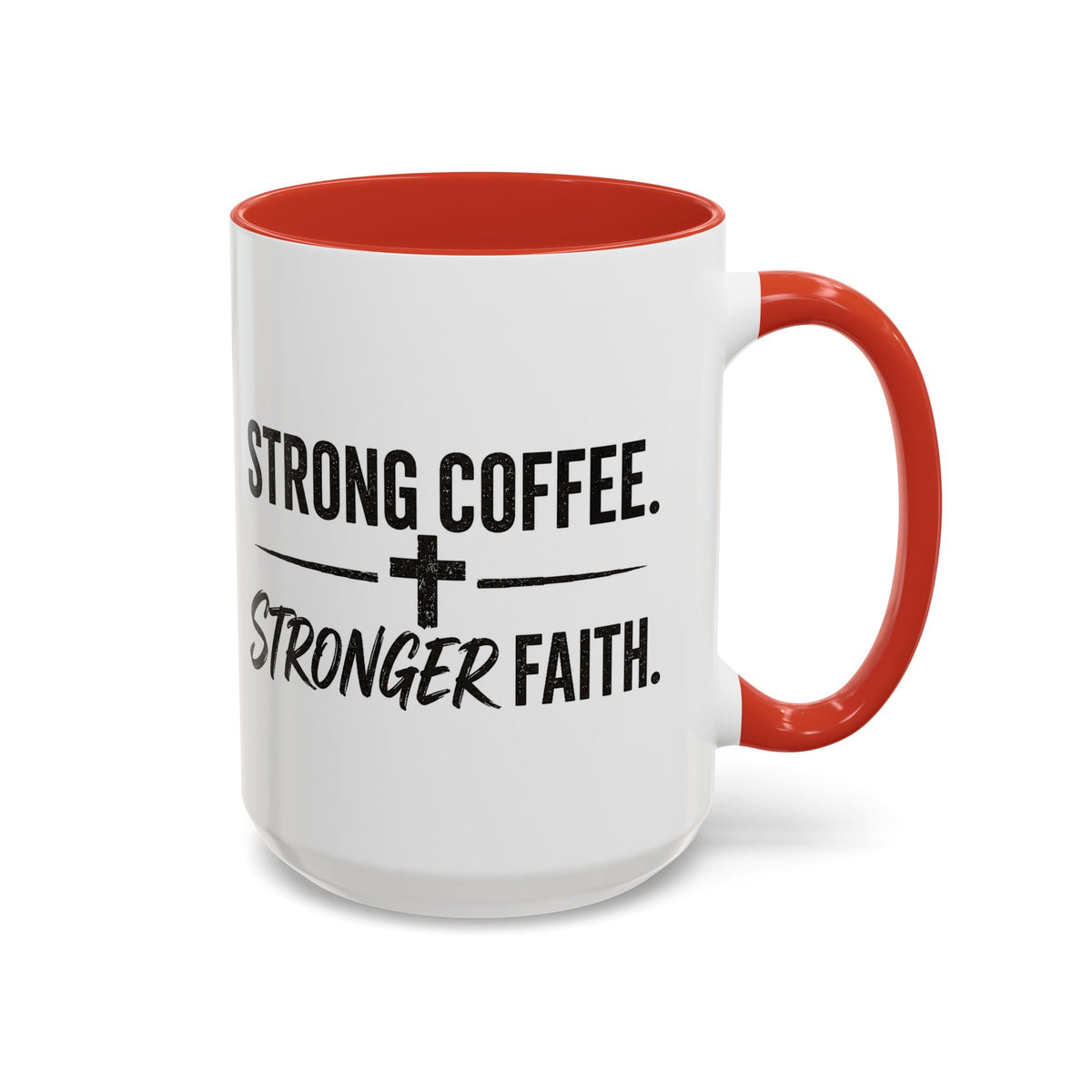 Strong Coffee Stronger Faith Mug