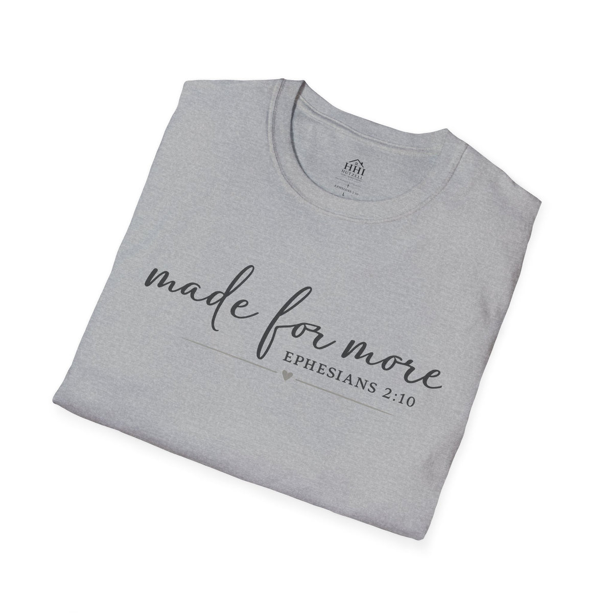 Made For More Christian T-Shirt | Minimalist Faith Graphic Tee