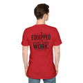 Equipped for Every Good Work T-Shirt — Christian Inspirational Faith Tee (2 Timothy 3:17)