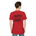 Equipped for Every Good Work T-Shirt — Christian Inspirational Faith Tee (2 Timothy 3:17)