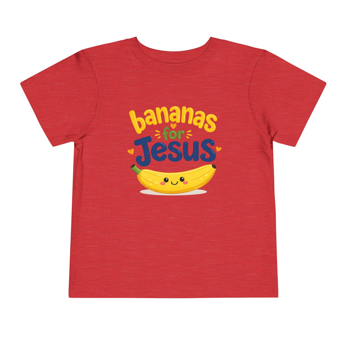 Toddler Tee — "Bananas for Jesus" Cute Christian Banana Kids T‑Shirt