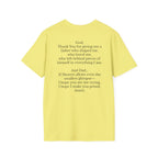 Memorial Prayer T-Shirt — 'God, Thank You for Giving Me a Father' Tribute Tee