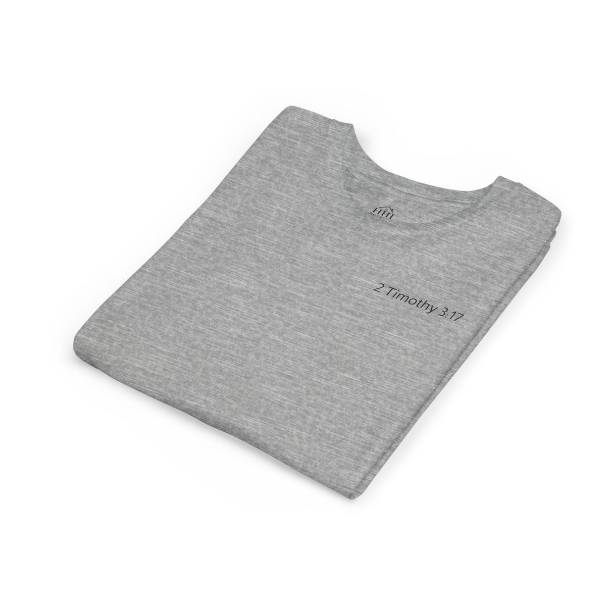 Equipped Youth Tee – Christian Kids T-Shirt with Cross & 2 Timothy 3:17