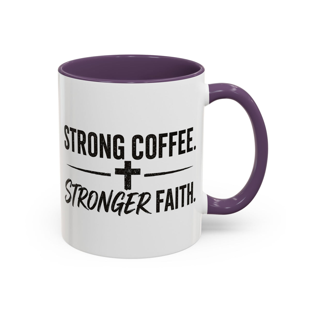 Strong Coffee Stronger Faith Mug