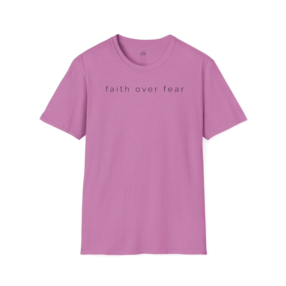 Faith Over Fear T-Shirt — Minimal Christian Inspirational Tee