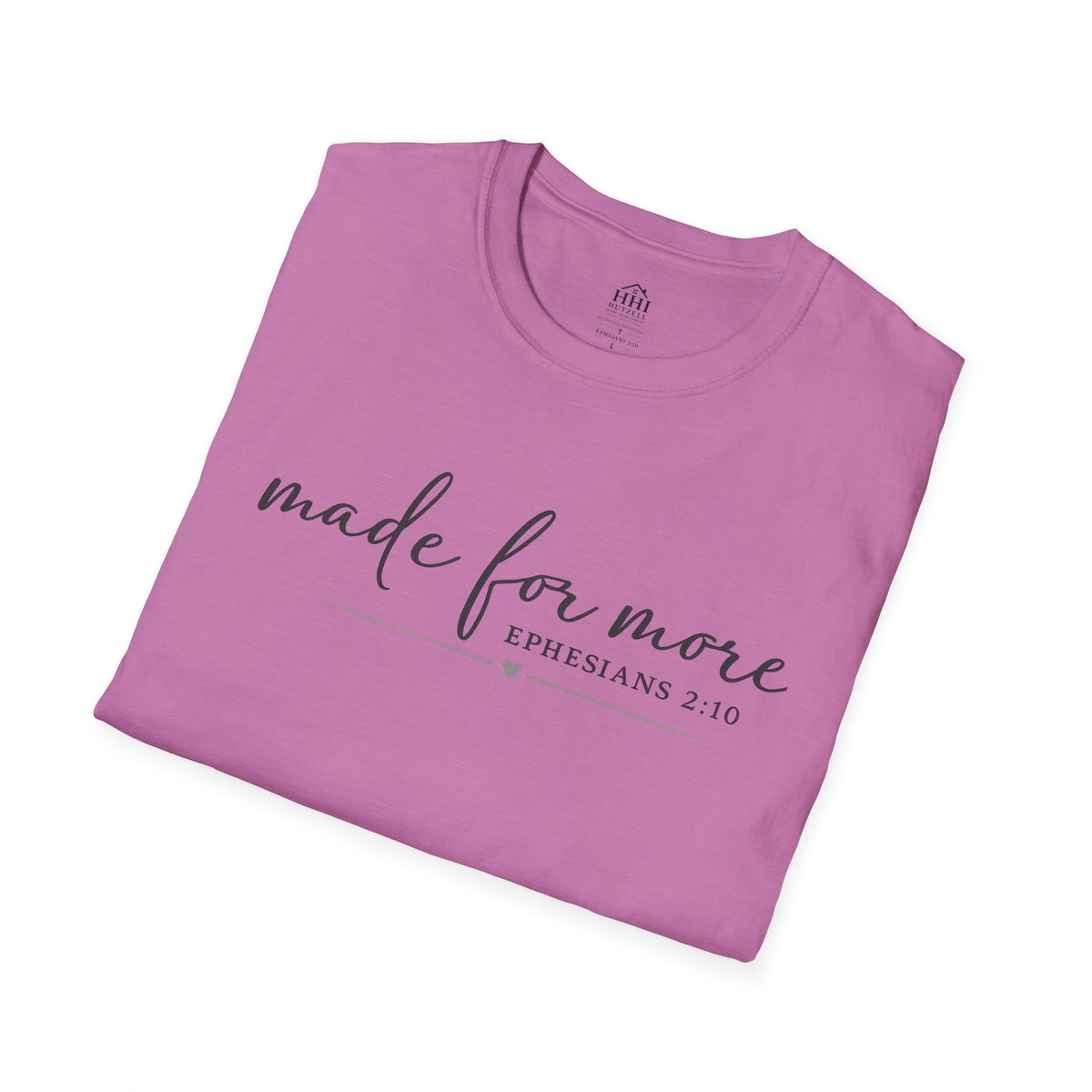Made For More Christian T-Shirt | Minimalist Faith Graphic Tee