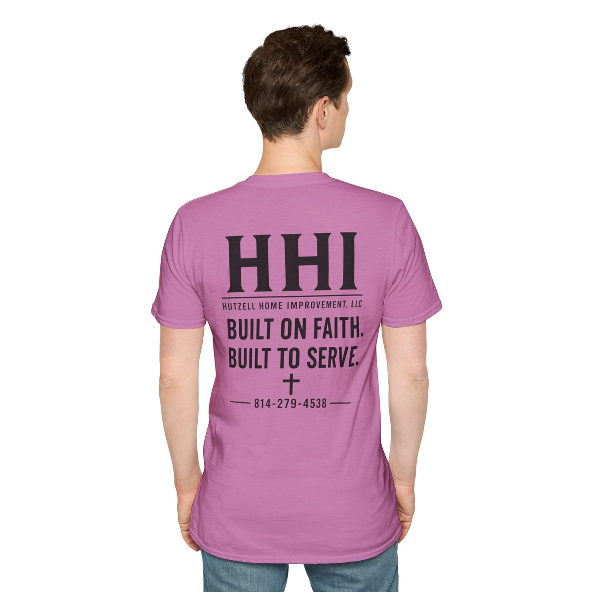 T-Shirt — HHI Built on Faith | Christian Home Improvement Logo Tee