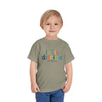 Toddler Tee — "Little Disciple" Colorful Christian Kids Shirt
