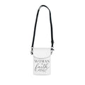 Phone Wallet — “Woman of Faith” Crossbody Cell Phone Pouch