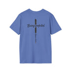 Being perfected T-Shirt — Inspirational Christian Cross Tee (Hebrews 10:14)
