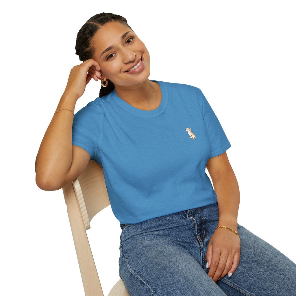 Cat 'Paws and Prayers' T-Shirt — Cute Christian Cat Graphic Tee
