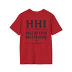 T-Shirt — HHI Built on Faith | Christian Home Improvement Logo Tee