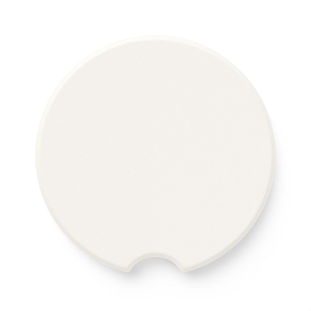 Let Go Trust God Soapstone Car Coaster