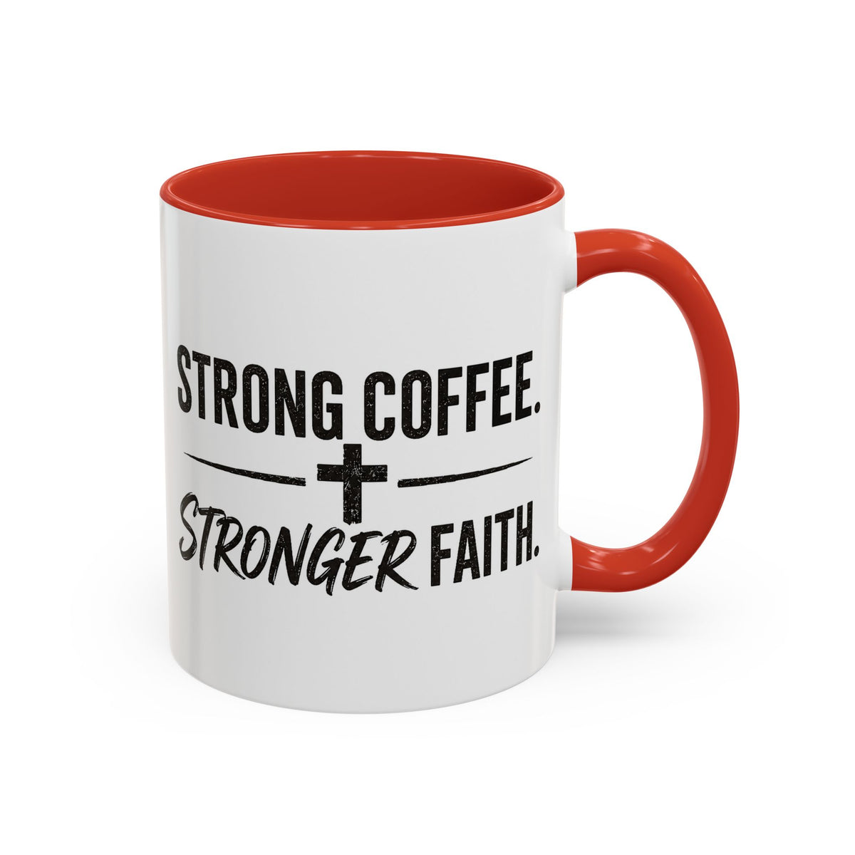 Strong Coffee Stronger Faith Mug