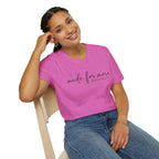 Made For More Christian T-Shirt | Minimalist Faith Graphic Tee