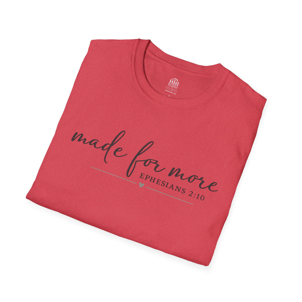 Made For More Christian T-Shirt | Minimalist Faith Graphic Tee